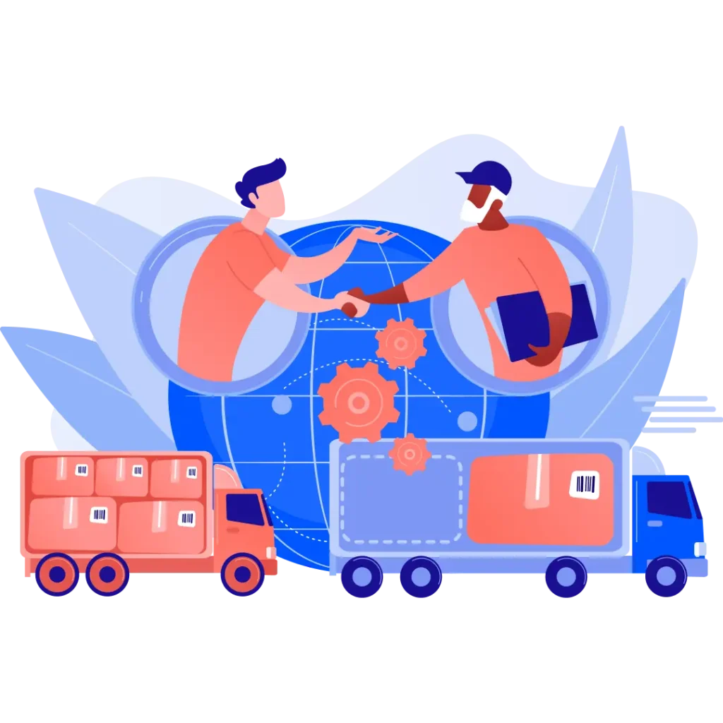 Handshake between ecommerce partners during a cross-border 3PL transition