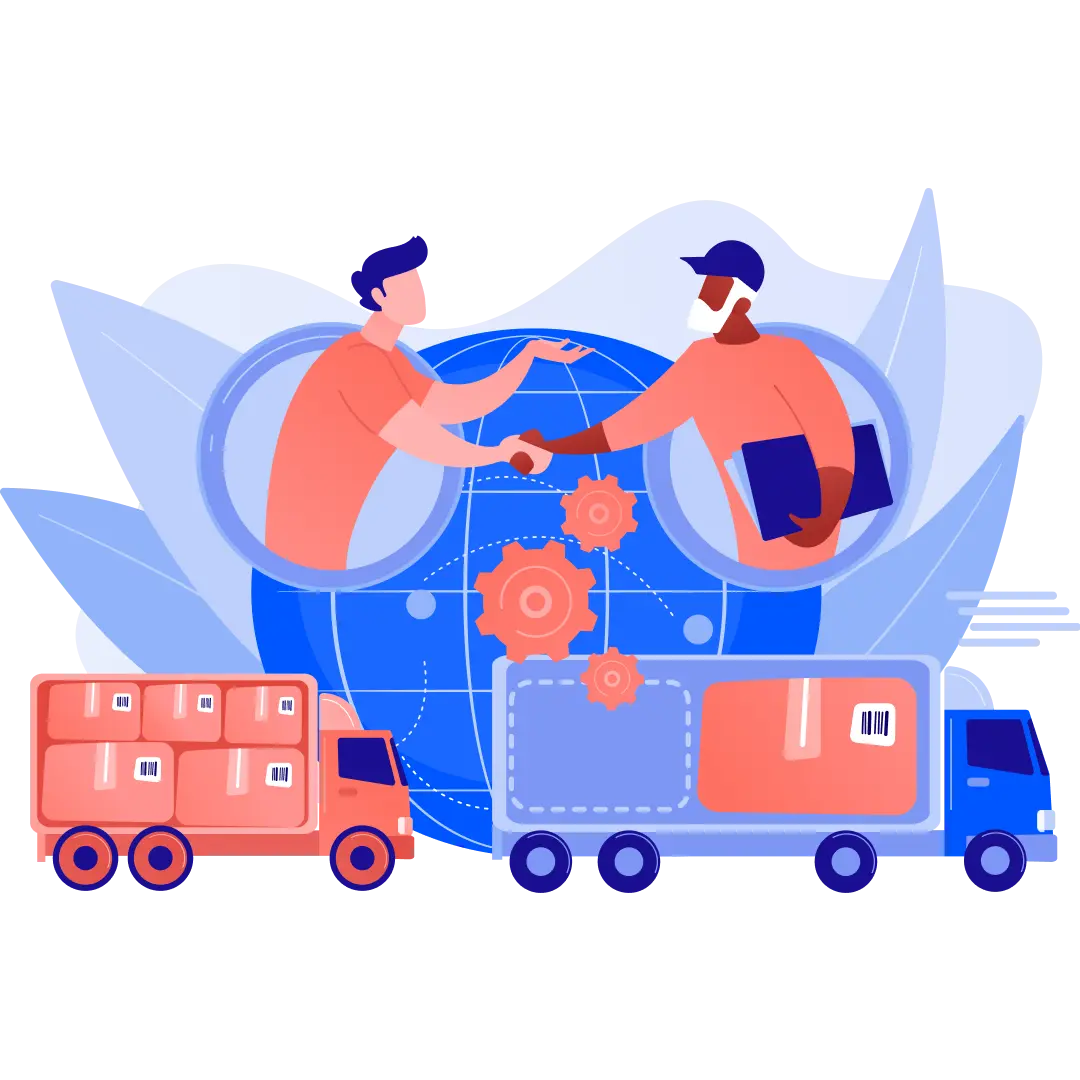 Handshake between ecommerce partners during a cross-border 3PL transition