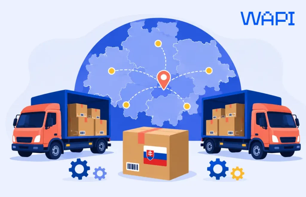 Slovak logistics base for CEE cross-border shipping