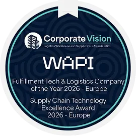 Corporate Vision Logistics Warehouse and Supply Chain Awards 2026 badge